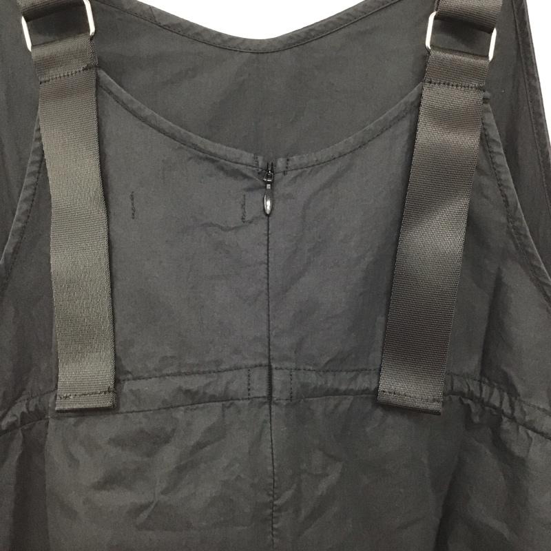 ジーナシス JEANASIS ワンピース ロングスカート js071523mw ノースリーブワンピース ジャンパースカート FREE 無地 黒 / ブラック /  レディース USED 古着 中古 10149092
