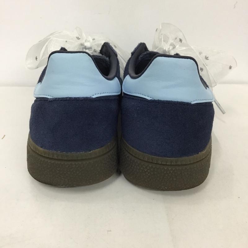 アディダス adidas スニーカー スニーカー BD7633 Handball Spezial 24cm 24.0cm ロゴ、文字 紺 / ネイビー / X 水色 / ライトブルー /  レディース USED 古着 中古 10131187