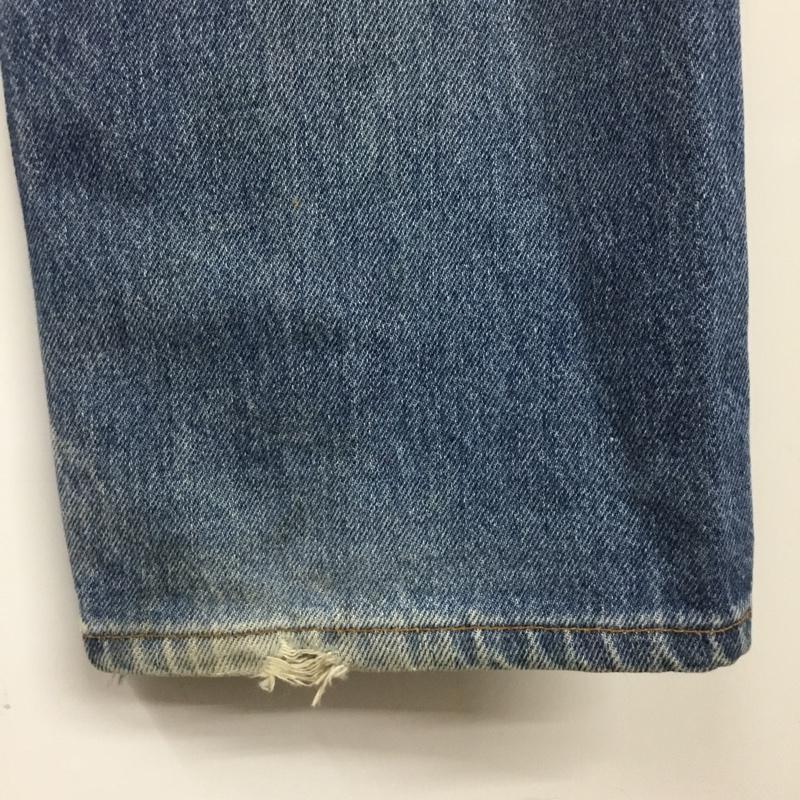 リーバイス Levi s パンツ デニム、ジーンズ デニムパンツ ストレートパンツ ワイドパンツ カジュアルパンツ 32インチ 無地 インディゴ / インディゴ /  メンズ USED 古着 中古 10120093