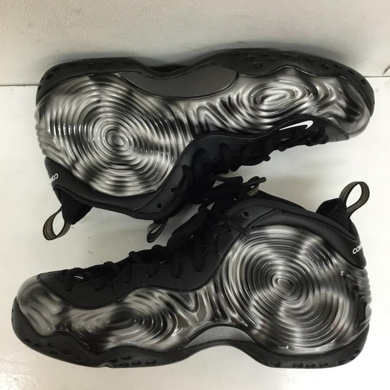 ナイキ NIKE スニーカー スニーカー COMME des GARCONS HOMME PLUS Air Foamposite One Olympic DJ7952-002 26.0cm ロゴ、文字 黒 / ブラック / X 銀 / シルバー /  メンズ USED 古着 中古 10143469