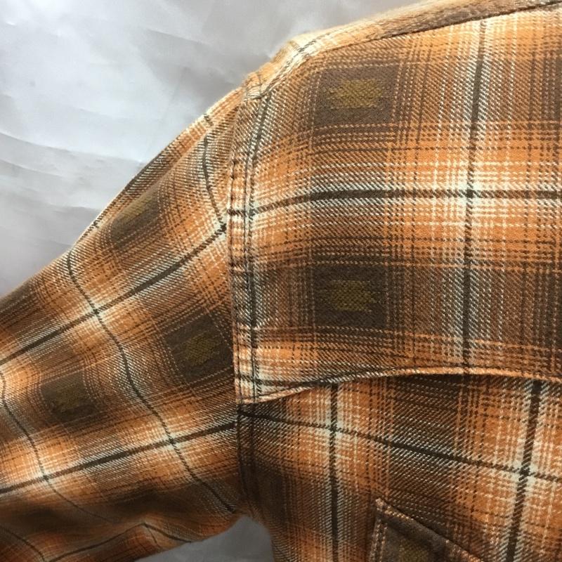 フラットヘッド The Flat Head シャツ、ブラウス 長袖 長袖シャツ カラーシャツ ポケットシャツ 長袖カットソー チェックシャツ 40 チェック マルチカラー / マルチカラー /  メンズ USED 古着 中古 10114786