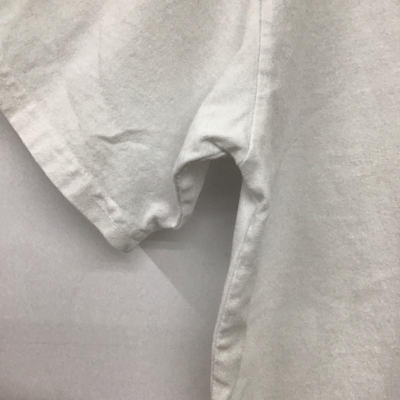 サンシャイン プラス クラウド SUNSHINE+CLOUD Tシャツ 半袖 半袖カットソー プリントTシャツ クルーネックカットソー M ロゴ、文字 白 / ホワイト /  メンズ USED 古着 中古 10149177