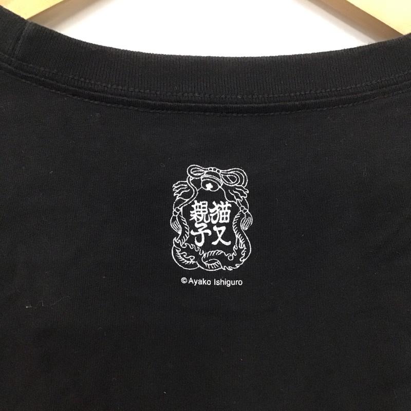 グラニフ graniph Tシャツ 半袖 半袖カットソー プリントTシャツ クルーネックカットソー M プリント 黒 / ブラック /  メンズ USED 古着 中古 10149118