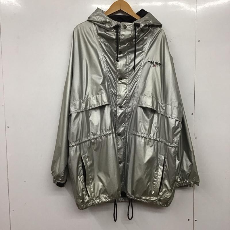 ポロスポーツラルフローレン POLOSPORT ジャケット、上着 ジャンパー、ブルゾン XL 無地 銀 / シルバー /  メンズ USED 古着 中古 10144817