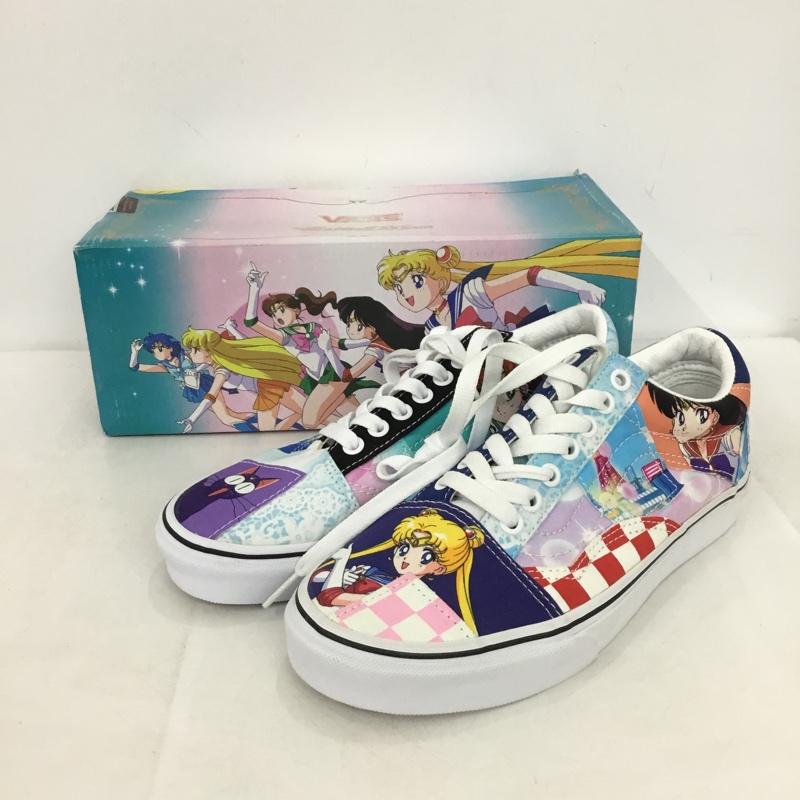 バンズ VANS スニーカー スニーカー オールドスクールパッチワーク 美少女戦士セーラームーン 箱有 24.5cm 24.5cm キャラクター マルチカラー / マルチカラー /  レディース USED 古着 中古 10149888