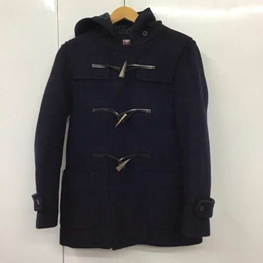 ブルーブルー BLUE BLUE コート コート一般 ダッフルコート S 無地 紺 / ネイビー /  メンズ USED 古着 中古 10130496