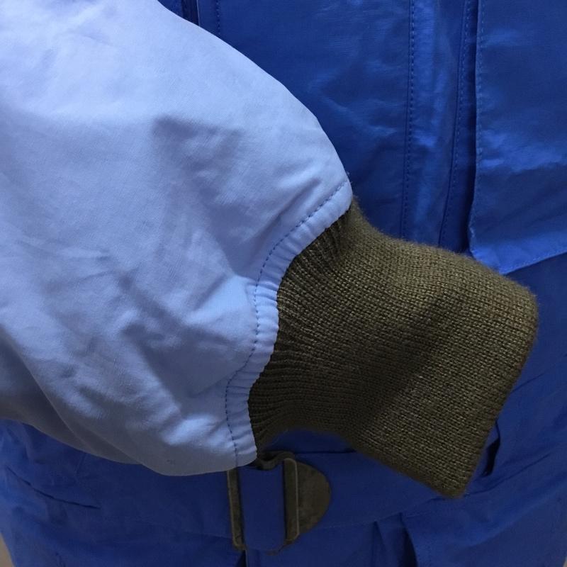 エディーバウアー Eddie Bauer ジャケット、上着 ダウンジャケット フード付き 48 無地 水色 / ライトブルー / X 青 / ブルー /  メンズ USED 古着 中古 10111362