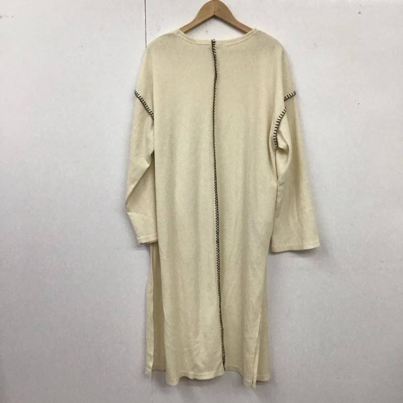 古着 USED カーディガン 長袖 Helm ロングカーディガン M 無地 白 / ホワイト /  レディース USED 古着 中古 10120152