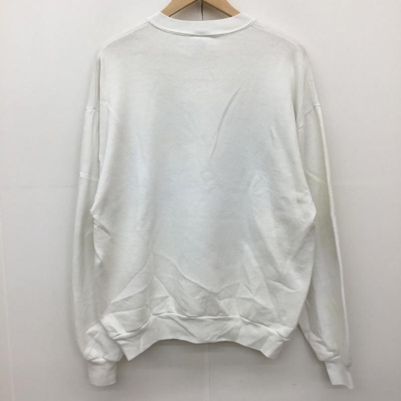 ＵＳＥＤ古着 USED/古着 トレーナー 長袖 MADE IN USA L  白 / ホワイト /  メンズ USED 古着 中古 10136081