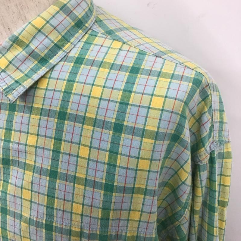 ナイジェルケーボン Nigel Cabourn シャツ、ブラウス 長袖 旧タグ L チェック マルチカラー / マルチカラー /  メンズ USED 古着 中古 10108066