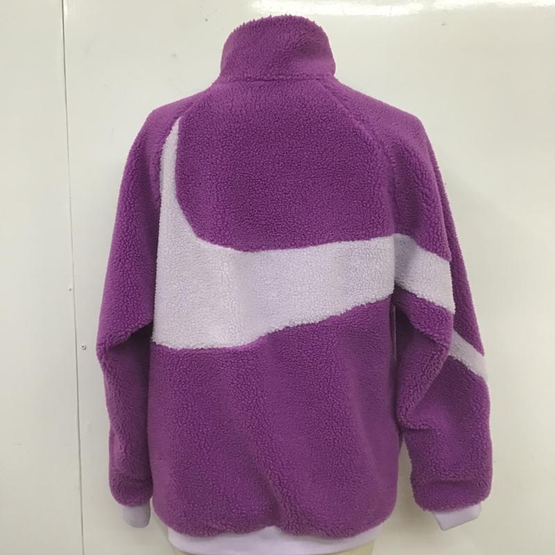 ナイキ NIKE ジャケット、上着 ジャンパー、ブルゾン bq6546-570 ASMNSWVWSWSHFULLZIPJKT ジップアップジャケット フリースジャケット リバーシブル M ロゴ、文字 紫 / パープル /  メンズ USED 古着 中古 10105821