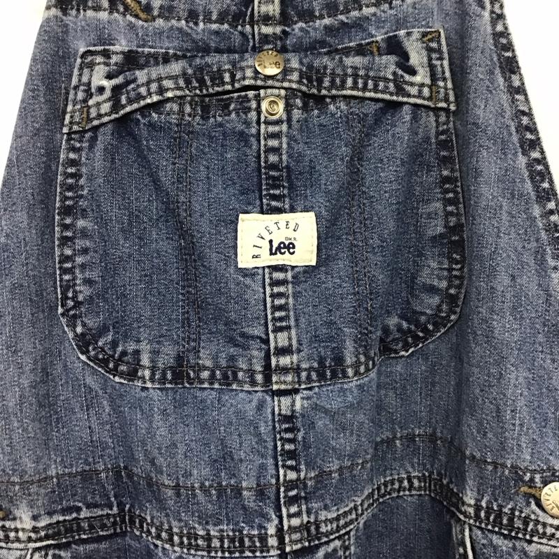 リー Lee サロペット・オーバーオール サロペット、オーバーオール 無地 水色 / ライトブルー /  メンズ USED 古着 中古 10133967