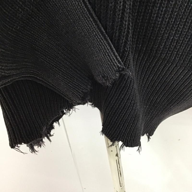 ジーナシス JEANASIS ニット、セーター 長袖 FREE 無地 黒 / ブラック /  レディース USED 古着 中古 10121744