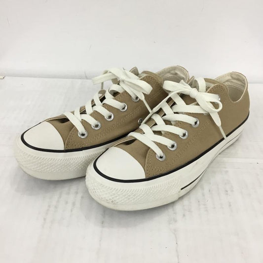 コンバース CONVERSE スニーカー スニーカー 5CL362 プラットフォーム 厚底 23.5cm 23.5cm ロゴ、文字 ベージュ / ベージュ / X 白 / ホワイト /  レディース USED 古着 中古 10109893