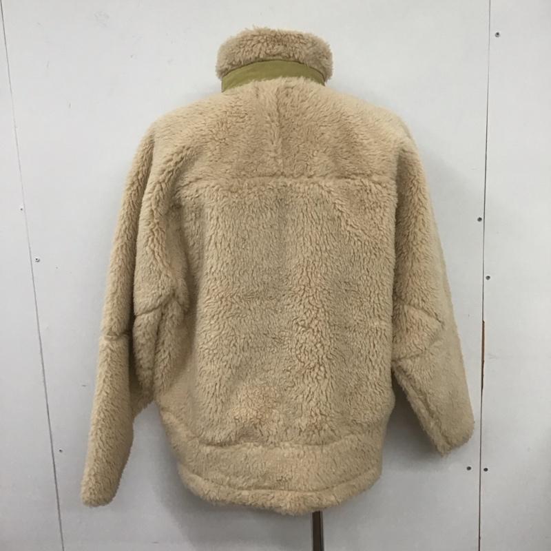 フリークスストア FREAK S STORE ジャケット、上着 ジャンパー、ブルゾン フリースジャケット ジップアップジャケット ジャンパー カジュアルジャケット アウター L ロゴ、文字 ベージュ / ベージュ /  メンズ USED 古着 中古 10106654