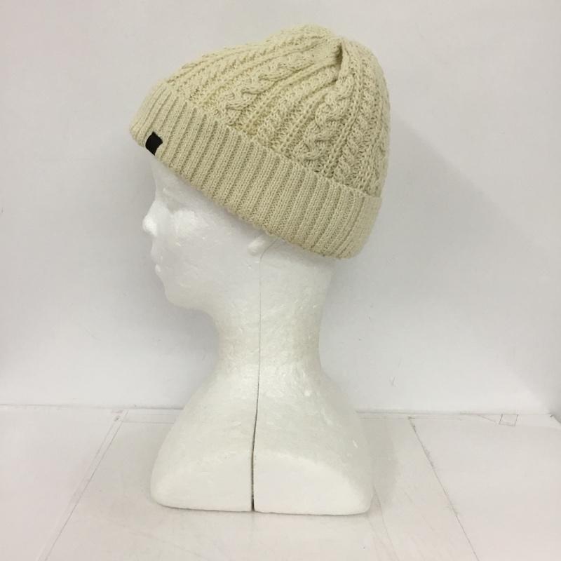 ダイワ ピアサーティナイン DAIWA PIER39 帽子 ニット帽 BC-54023W TECH CABLE WATCH CAP ワンポイント オフホワイト / オフホワイト /  メンズ USED 古着 中古 10132253