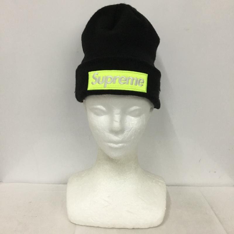 シュプリーム Supreme 帽子 ニット帽 NEW ERA Box Logo Beanie 17AW 17FW ロゴ、文字 黒 / ブラック /  メンズ USED 古着 中古 10136955