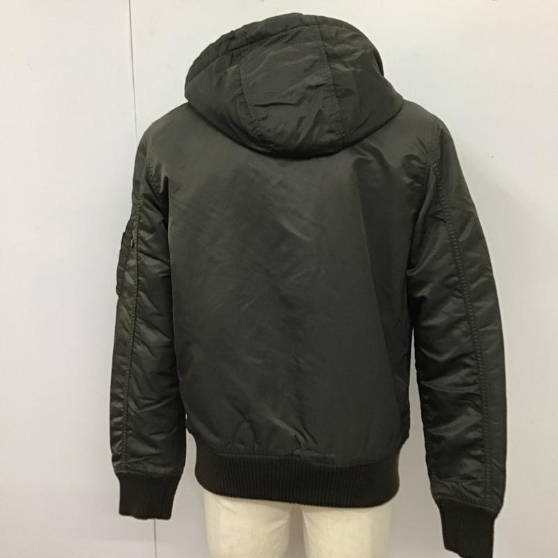 アルファインダストリー Alpha Industries ジャケット、上着 ジャケット、ブレザー TA1049-076 中綿ジャケット L ロゴ、文字 カーキ / カーキ /  メンズ USED 古着 中古 10118119