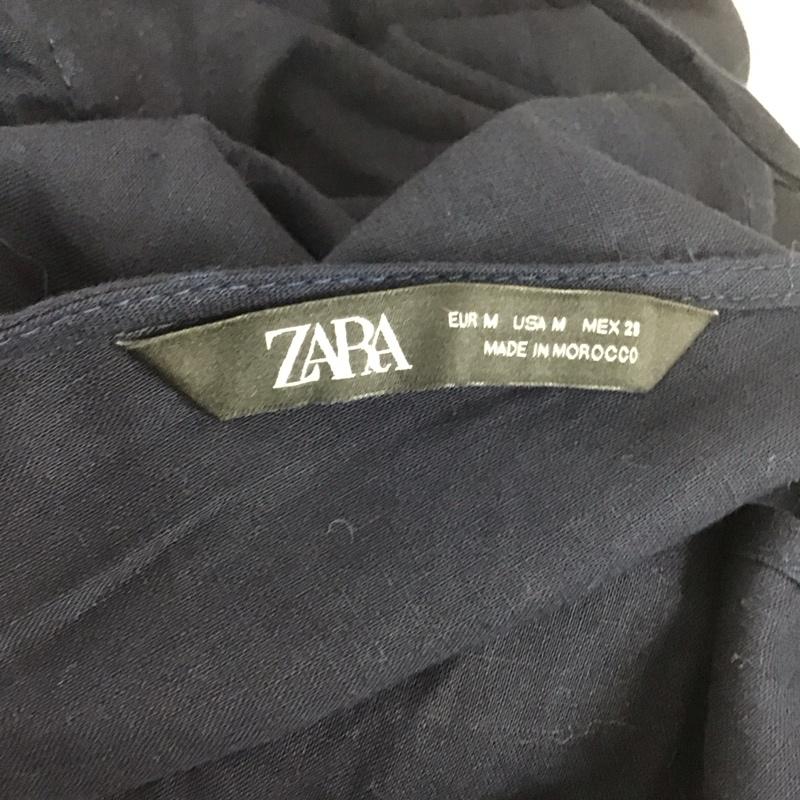 ザラ ZARA サロペット・オーバーオール サロペット、オーバーオール M 無地 紺 / ネイビー /  レディース USED 古着 中古 10111429