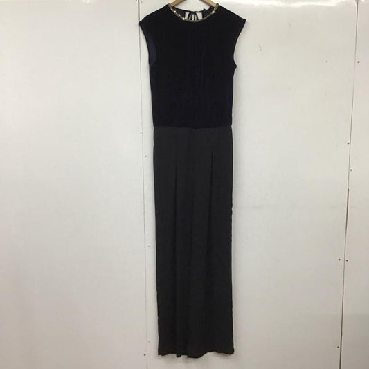 ザラ ZARA ワンピース・ドレス・オールインワン ワンピース・ドレス・オールインワン 3666 050 422 オールインワン バックオープン M 無地 紺 / ネイビー / X 黒 / ブラック /  レディース USED 古着 中古 10138678