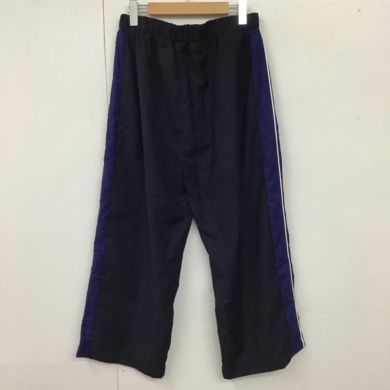 インヘリット INHERIT パンツ ワークパンツ、ペインターパンツ 18-030-720-7153-3-0 ラインワイドパンツ ジャージ トラックパンツ L ロゴ、文字 マルチカラー / マルチカラー /  メンズ USED 古着 中古 10114427