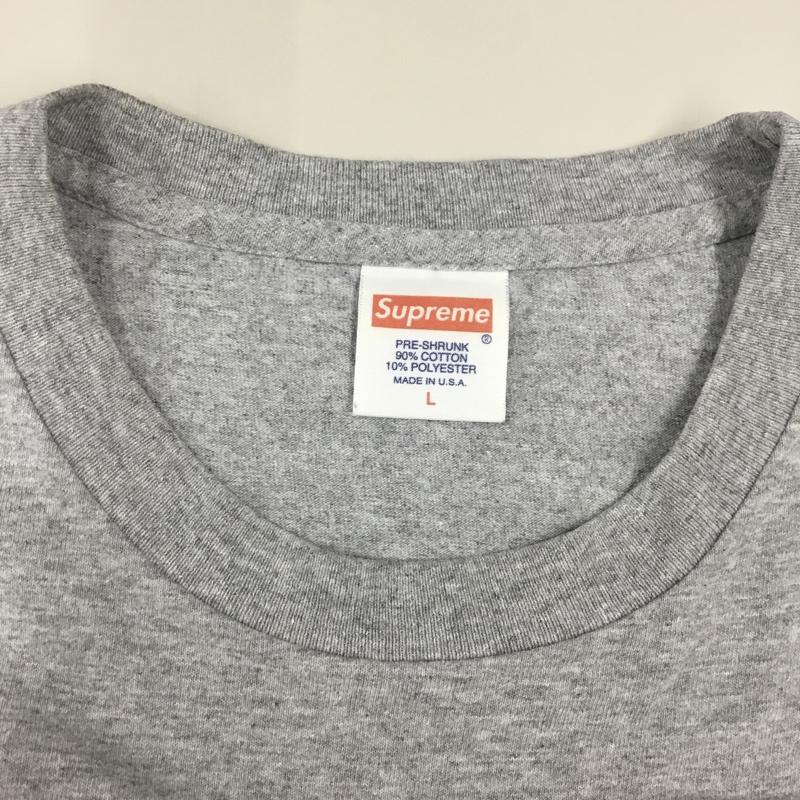 シュプリーム Supreme Tシャツ 半袖 13FW TwinsTee 半袖カットソー プリントTシャツ L プリント 灰 / グレー /  メンズ USED 古着 中古 10122923