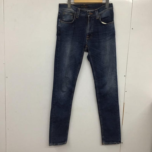 ヌーディージーンズ Nudie Jeans パンツ デニム、ジーンズ デニムパンツ スリムパンツ カジュアルパンツ ストレッチパンツ 30インチ 無地 インディゴ / インディゴ /  メンズ USED 古着 中古 10132139