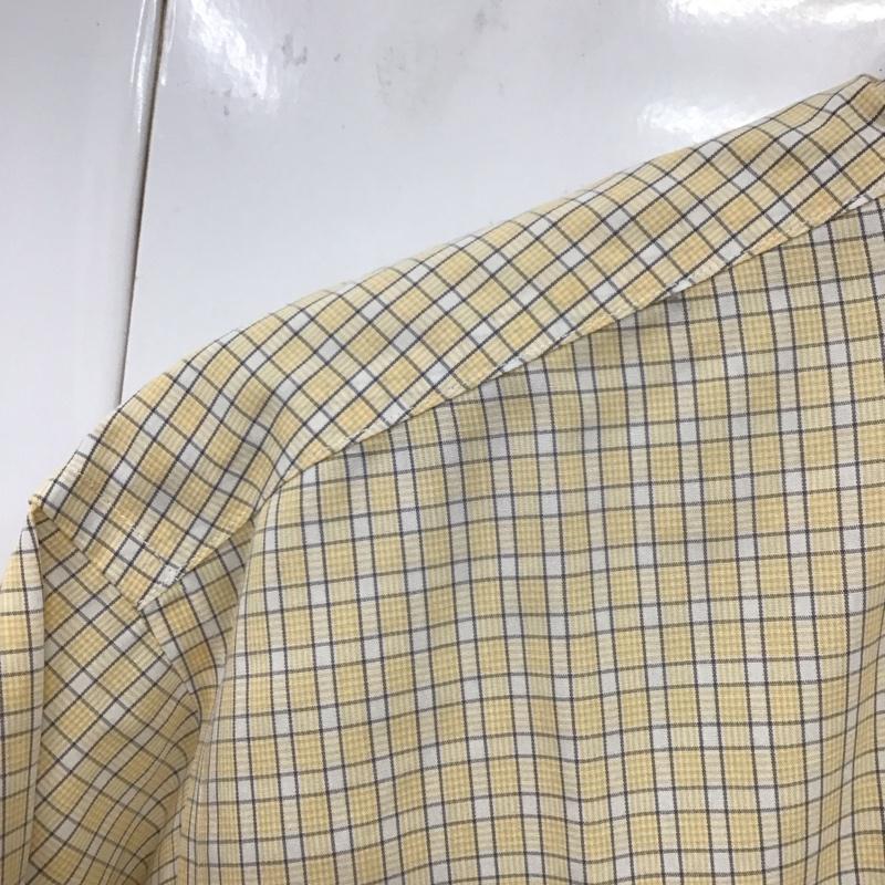 ブルックスブラザーズ BROOKS BROTHERS シャツ、ブラウス 長袖 ボタンダウンシャツ M チェック ベージュ / ベージュ /  メンズ USED 古着 中古 10131429