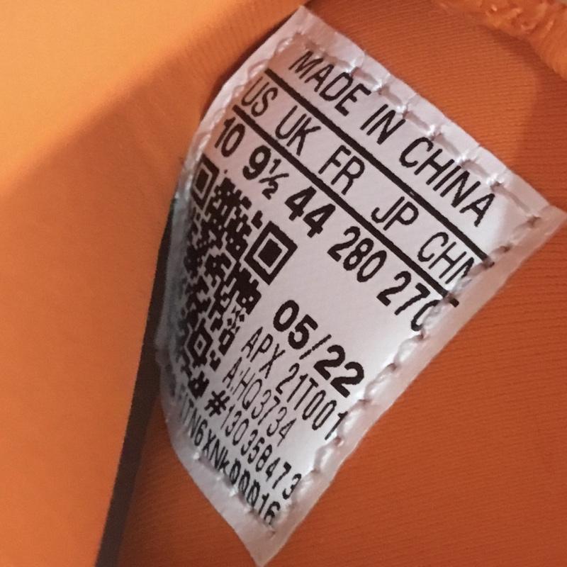 ワイスリー Y-3 スニーカー スニーカー HQ3734 QASA 28cm 箱有 28.0cm ロゴ、文字 橙 / オレンジ /  メンズ USED 古着 中古 10139956