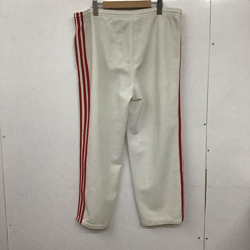 アディダス adidas ボトムス ボトムス ジャージ M 無地 X ロゴ、文字 白 / ホワイト /  メンズ USED 古着 中古 10134457