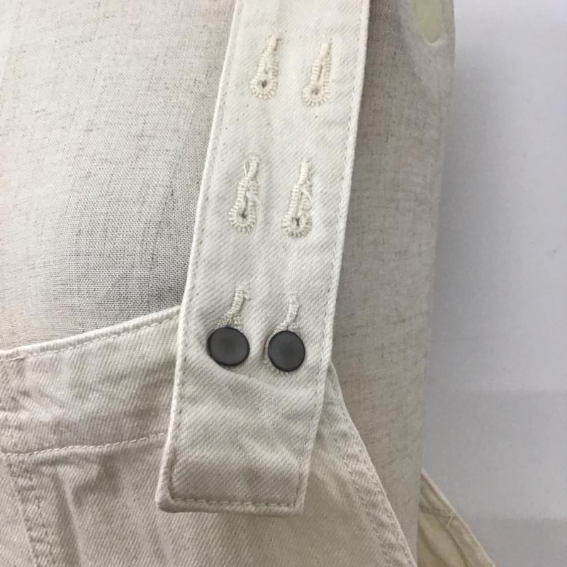 サマンサモスモスブルー Samansa Mos2 blue サロペット・オーバーオール サロペット、オーバーオール 1405430 ECO DENIM デニム FREE 無地 アイボリー / アイボリー /  レディース USED 古着 中古 10111448