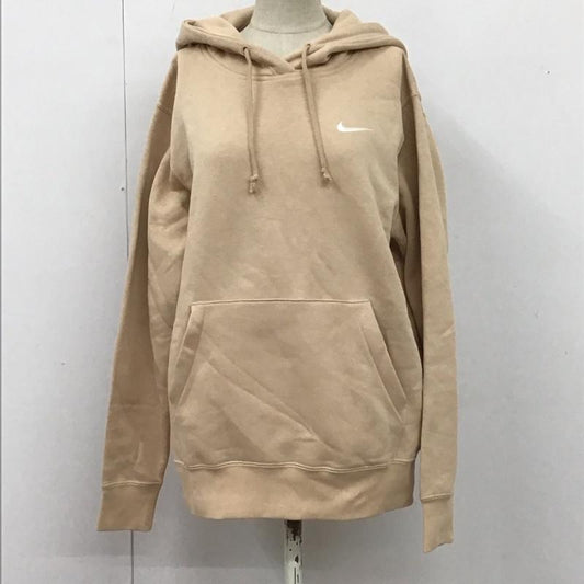ナイキ NIKE パーカー 長袖 BV4119-287 W エッセンシャル フリース TRE 裏起毛 M ロゴ、文字 桃 / ピンク /  レディース USED 古着 中古 10117375