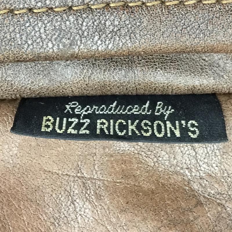 バズリクソンズ Buzz Rickson s ジャケット、上着 レザージャケット A-2 フライトジャケット　ホースハイド 36 ロゴ、文字 茶 / ブラウン /  メンズ USED 古着 中古 10144520
