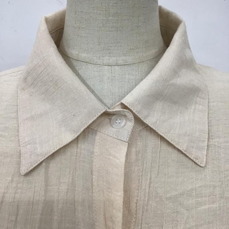 フィフス fifth ワンピース ひざ丈スカート シャツワンピース 無地 ベージュ / ベージュ /  レディース USED 古着 中古 10106140
