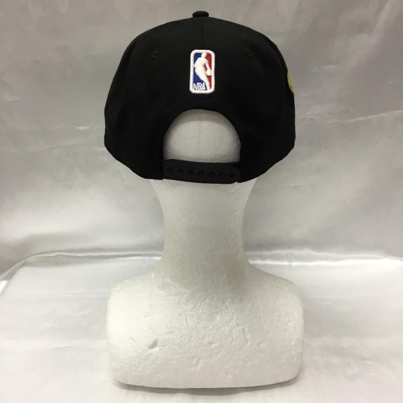 ニューエラ NEW ERA 帽子 キャップ NBA 2019 トロント ラプターズ CHAMPIONS ロゴ、文字 黒 / ブラック /  メンズ USED 古着 中古 10109172