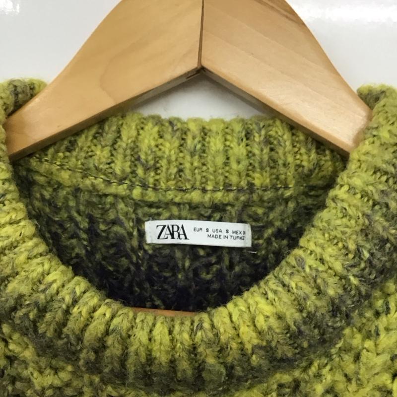 ザラ ZARA ニット、セーター 長袖 S  マルチカラー / マルチカラー /  レディース USED 古着 中古 10142736
