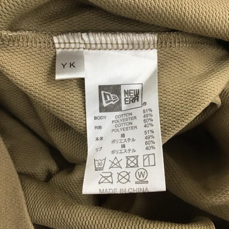 ニューエラ NEW ERA Tシャツ 半袖 L ロゴ、文字 X プリント 茶 / ブラウン /  メンズ USED 古着 中古 10107993