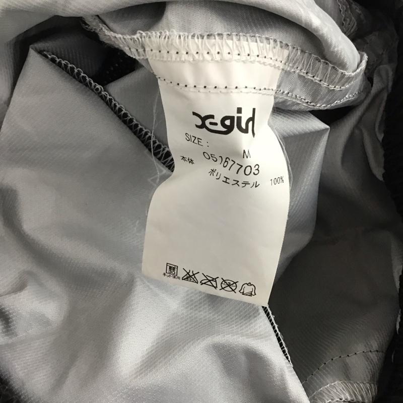エックスガール X-girl パンツ ショートパンツ M プリント 黒 / ブラック /  レディース USED 古着 中古 10144037
