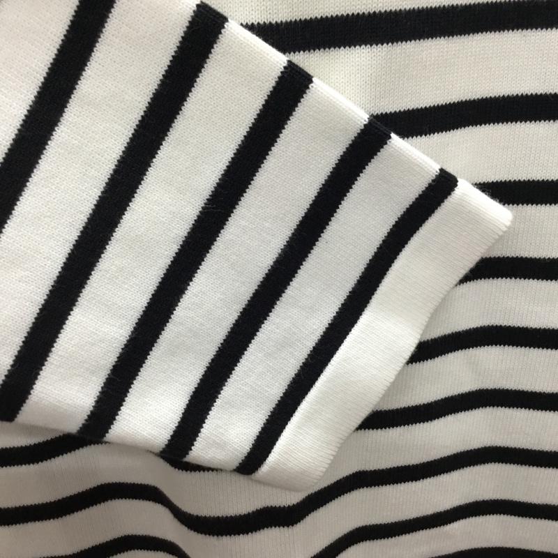 ギルティーパーティーズ GUILTYPARTIES カットソー 長袖 長袖カットソー クルーネックカットソー ロングスリーブカットソー ボーダーTシャツ L ボーダー柄 白 / ホワイト / X 黒 / ブラック /  メンズ USED 古着 中古 10118652