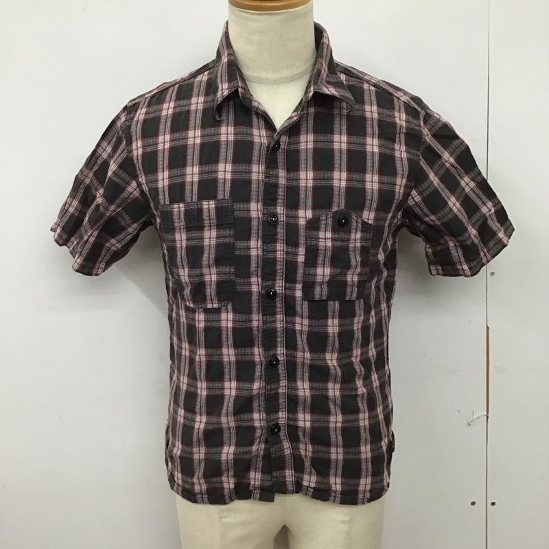 フラットヘッド The Flat Head シャツ、ブラウス 半袖 半袖シャツ チェックシャツ カラーシャツ 38 チェック マルチカラー / マルチカラー /  メンズ USED 古着 中古 10125974