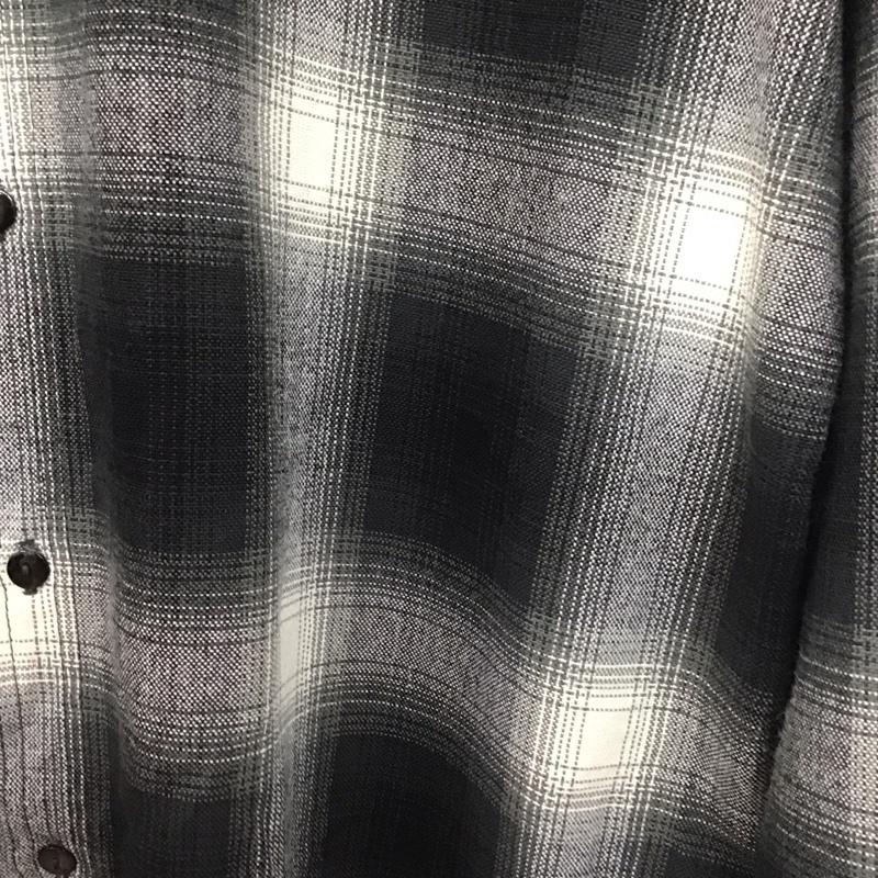 キャルトップ CALTOP シャツ、ブラウス 長袖 長袖シャツ チェックシャツ カラーシャツ XL チェック ダークグレー / ダークグレー /  メンズ USED 古着 中古 10148275