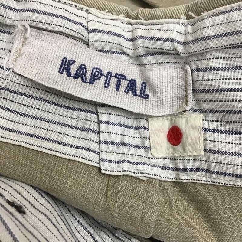 キャピタル KAPITAL ボトムス ボトムス ガウチョパンツ クロップド丈 XS 無地 ベージュ / ベージュ /  レディース USED 古着 中古 10113670