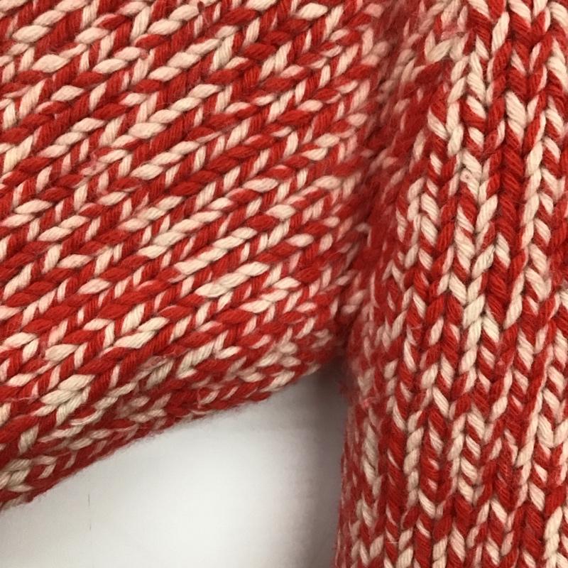 アーペーセー A.P.C. ニット、セーター 長袖 1  赤 / レッド /  メンズ USED 古着 中古 10140328