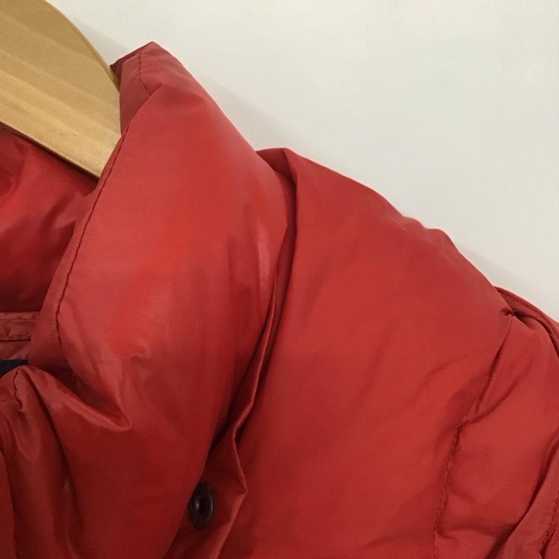 トミーヒルフィガー TOMMY HILFIGER ジャケット、上着 ジャンパー、ブルゾン ジップアップジャケット アウター ダウンジャケット S 無地 赤 / レッド /  メンズ USED 古着 中古 10144276