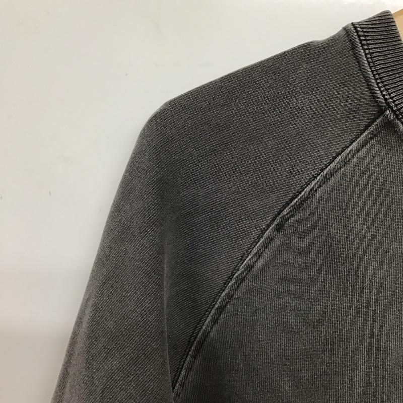 カブー KAVU カットソー 長袖 長袖カットソー プリントカットソー クルーネック ラグラン M ロゴ、文字 灰 / グレー /  メンズ USED 古着 中古 10132290