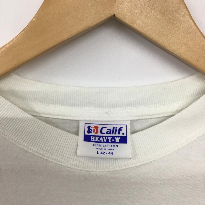 スタンダード カリフォルニア STANDARD CALIFORNIA Tシャツ 半袖 L 無地 X ロゴ、文字 X プリント 白 / ホワイト /  メンズ USED 古着 中古 10134816