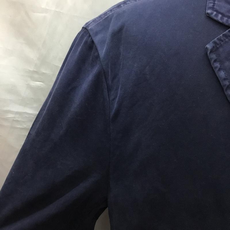 ポロバイラルフローレン Polo by RALPH LAUREN ジャケット、上着 ジャケット、ブレザー MNBLOTWM5L00003 コットン 42 ロゴ、文字 紺 / ネイビー /  メンズ USED 古着 中古 10118932