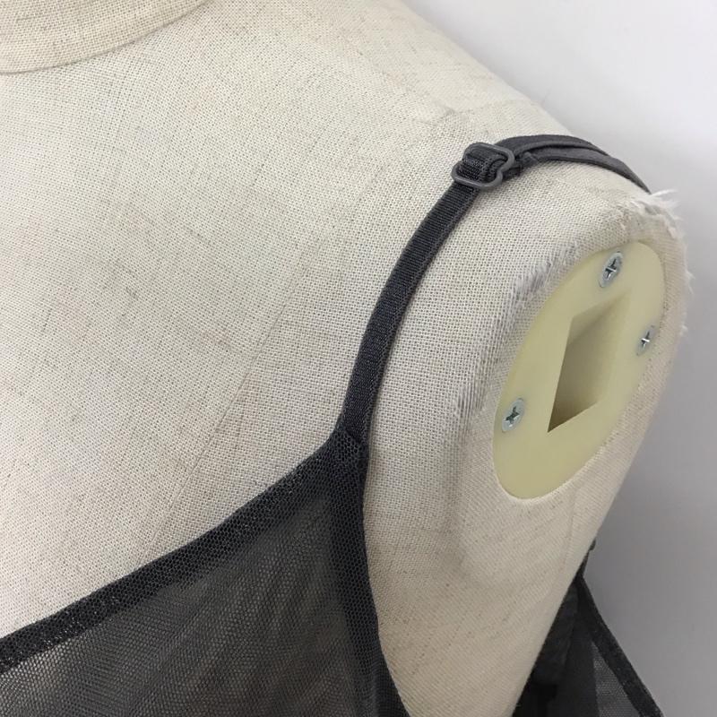 ローリーズファーム LOWRYS FARM ワンピース ロングスカート LF724001SB チュール キャミワンピース FREE 無地 灰 / グレー /  レディース USED 古着 中古 10116509