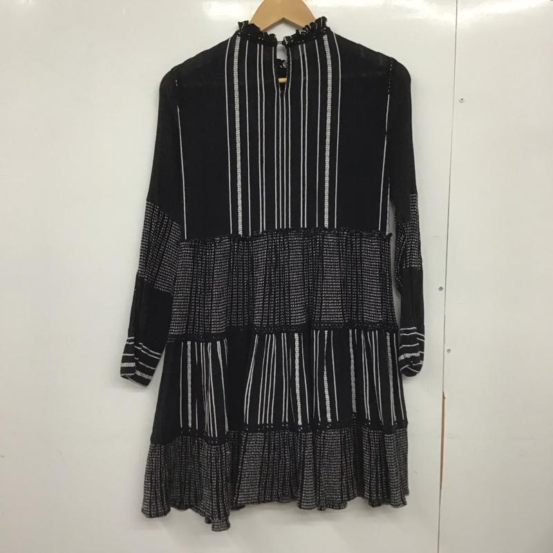 ザラウーマン ZARA WOMAN ワンピース ミニスカート S  黒 / ブラック /  レディース USED 古着 中古 10148780