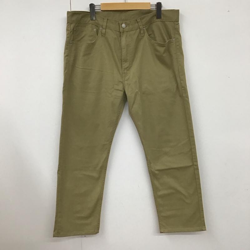 リーバイストラウスアンドコー Levi Strauss & co. パンツ デニム、ジーンズ 502 チノパン カジュアルパンツ ストレートパンツ ストレッチパンツ 36インチ 無地 ベージュ / ベージュ /  メンズ USED 古着 中古 10107189